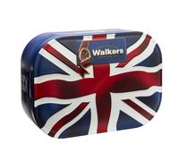Walker's Shortbread Biscuits Union Jack Gift Tin, Traditional All-Butter Scottish Recipe, 120?g (Pack of 12)