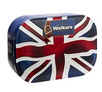 Walker's Shortbread Biscuits Union Jack Gift Tin, Traditional All-Butter Scottish Recipe, 120 g (Pack of 12)