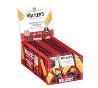 Walker's Shortbread Fingers Twin Pack Traditional Pure Butter Biscuits By Scottish Recipe, 40g (24 x Twin Pack) [Packaging May Vary]