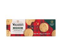 Walker's Shortbread Gluten Free Rounds - Ginger & Lemon, Pure Butter Scottish Recipe, 140 g