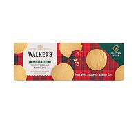 Walker's Shortbread Gluten-Free Rounds, Scottish Butter Biscuits 140g x 12