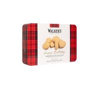 Walker's Shortbread Happy Birthday Assortment Tin, Biscuit Gift Set, 240g