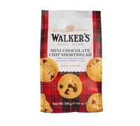 Walker's Shortbread Mini Choc Chip Rounds, Scottish Choco Biscuits, 125g