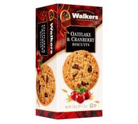 Walker's Shortbread Oatflake & Cranberry Biscuits ? Traditional Scottish Recipe, 150?g (Pack of 12)