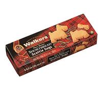 Walker's Shortbread Scottie Dog Shapes, Traditional Pure Butter Scottish Recipe, 110g (Pack of 12)