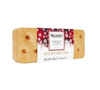 Walker's Shortbread Season's Greetings Thin Shortbread Fingers Tin, 250g | Traditional All-Butter Scottish Recipe, Crunchy & Moreish Taste, Perfect for Snacking, Special Occasions & Gifting