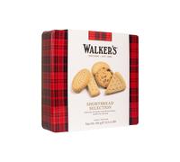 Walker's Shortbread Square Shortbread Assortment Tin, Traditional Pure Butter Sc