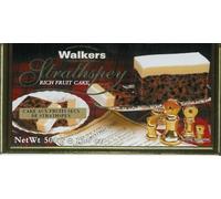 Walker's Shortbread Strathpey Rich Fruit Cake - Traditional Scottish Recipe, Premium Quality, Moist and Delicious, 500g