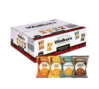 Walker's Shortbread Twin Pack Assorted Biscuits - Multipack with Golden Oat, Belgian Chocolate, Salted Caramel & Ginger, Traditional Scottish Recipe