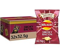 Walkers Smoky Bacon Crisps 32 x 32.5g