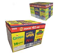 WALKERS SNACK 42 Pack Variety Crisp BOX - WOTSITS QUAVERS MONSTER MUNCH