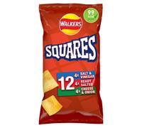 Walkers Squares Flavour Potato Snacks 12 x 22g