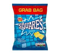 Walkers Squares Grab Bag Crunchy Salt & Vinegar Flavour (40g x 32)
