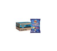 Walkers Squares Salt & Vinegar Snacks Crisps 27.5g