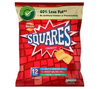 Walkers Squares Variety Snacks 12 per Pack