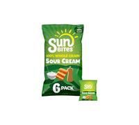 Walkers Sunbites Sour Cream & Pepper 25g x 6 per pack - (PACK OF 4)