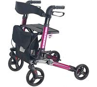 Walkers， tor Walker Lightweight Walking Aids for Seniors, Rolling Walker, Foldable Aluminum tor Walker with Comfort Seat for Seniors (A)