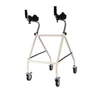Walkers，tor Walker with Seat, Lightweight Walker with Knee Support, Ultra Mobility Aid Four Wheels, Drive Medical tor Walking Frame Adjustable Height
