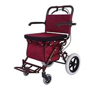 Walkers,Tor with Seat Folding Tor Four-Wheeled Walker with Seat Walking Frame for The Elderly Shopping Pedal Walker Shopping Cart Tors 4 Wheel with Seat Double The Comfor