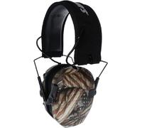 Walker's Unisex's GWP-RSEM USF FDE US Flag Razor Slim Electronic Muff, 23 NRR. Two Omidirectional Microphones, One Size