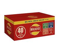 Walkers Variety Box Crisps (Pack of 40)