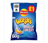Walkers Wotsits Cheese Snacks 60g x Case of 15