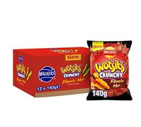 Walkers Wotsits Crunchy Sweet & Spicy Sharing Snacks Crisps 140g