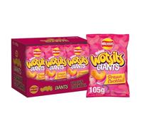 Walkers Wotsits Giants Prawn Cocktail Snacks Crisps 105g