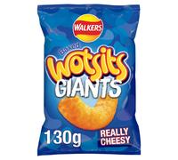 Walkers Wotsits Giants Really Cheesy Vegetarian Baked Snacks 130