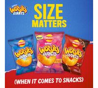 Walkers Wotsits Giants Sweet & Spicy Snacks Crisps 130g