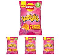 Walkers Wotsits Prawn Cocktail Snacks Crisps 6X13.5g (Pack of 4)