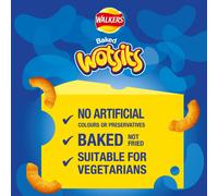 Walkers Wotsits Really Cheesy Multipack Snacks Crisps 12x165g