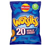 Walkers Wotsits Really Cheesy Multipack Snacks Crisps 20x16.5g