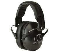 Walker's Youth and Women Folding Muff Passive Hearing Protectors - Black