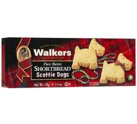Walkers'Scottie Dog Shaped Shortbread 3.9 oz(Pack of 12) by Walkers'