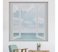 Walkervo Adjustable DIY Magnetic Window Screen Mesh Anti Mosquito Window Mosquito Net for House Windows Door Curtains Fine Mesh Screen Curtain to Keep Bugs Out, 55x59in, Gray
