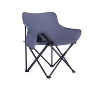 Walkervo Portable Camping Chair Folding Outdoor Set of 2 with Storage Bag Lounger Sunbathing Chaise Lounge Beach Chair Foldable Thicken 600D Oxford for Fishing Picnics Support 330 Lbs,One Size, Gray