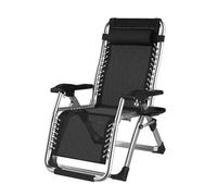 Walkervo Set of 2 Adjustable Zero Gravity Folding Reclining Lounge Chair with Pillow Foldable Tanning Chairs for Outside Patio Chaise Lounge Chairs Beach Chair Lounger Foldable with Cup Holder