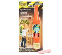 Walkie Chalk PRO Chalk Holder - Stand-Up Chalk Marker Set, 36 Inch Extended Reach, Easy Mark-Ups for Construction Sites, Trade Shows, Warehouses, Retail Planning, Use with Any 3/4-1in Chalk or Marker