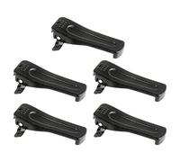 Walkie Talkie Belt Clip - Back Clip Holder, Strong Grip | Two-Way Radio Accessories for Construction Sites, Security Teams and Outdoor Work | Compatible with Various Radio Modes