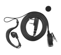 Walkie Talkie Earpiece for Motorola, Interface Covert Air Tube Headset 2 Pins K-Type Two way Security Radio Earpiece with PTT Mic for Motorola CP040 DP1400 GP68 GP88 GP300 CT150 Pro1150 Hytera