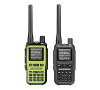 Walkie Talkie Emergen C Amateur Fm Walkie-Talkie 2 Way Radio Long Range Rechargeable Intercoms,Multi-band Scanning Reception UHF/VHF Analog Amateur Radio (gray)