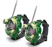Walkie Talkie for Kids, Spy Watch Army Toys for Kids, 7 in 1 Digital Watch Walkie Talkies, Cool Spy Gadgets for 6 Years+ Boy Girls Outdoor Game
