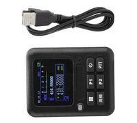 Walkie Talkie Frequency Counter Meter 500mAh One-Button Fast Decoding For Radio Testing