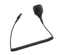 Walkie-Talkie Handheld Speaker Mic, Shoulder Microphone Two Way Radio Accessories for HIROYASU HI-UV850Pro HW-UV910 HW-UV938, 2.5m for TPU Spring Cable