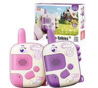 Walkie Talkie - Toys for 3-8 Year Old Boys Girls Gifts for 5 6 7 8 Year Olds Boys Unicorn Gifts for Girls Toys Age 4-7 Kids Age 3 4 5 Outdoor Walkie Talkie Kids Camping Birthday Xmas Stocking Fillers