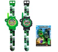 Walkie-talkie watch Kids Licensing Minecraft Vert 17x24x8 cm