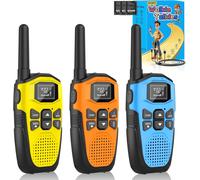 Walkie Talkies 3 Pack for Adults Kids, Rechargeable 16 Channel Long Range