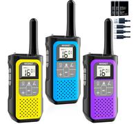 Walkie Talkies for Adults Kids, NXGKET Long Range Walkie Talkie Rechargeable 2