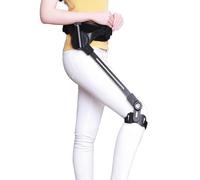 Walking Aid Carbon Fiber Bionic Body Power Walking Aids Training Leg Walking Training Mobility Walking Aid for Adults Elderly Mobility Injury Knee Leg Lift Walking Aid(Right Leg,M)